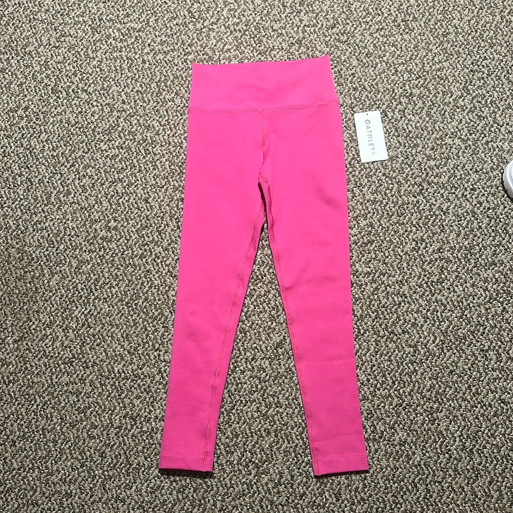 NWT women’s small pink athleta leggings